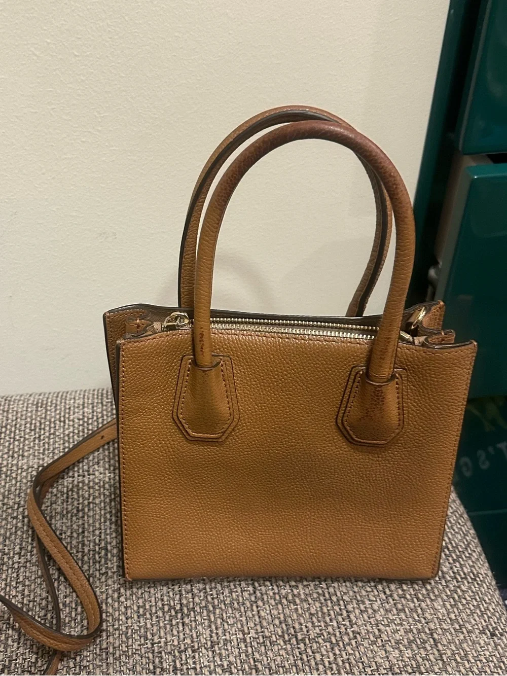 Michael Kors compact satchel